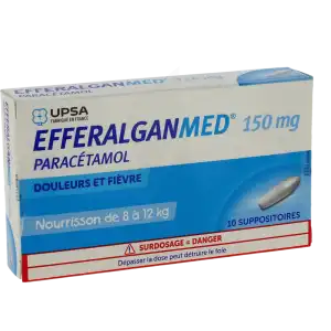Efferalganmed 150 Mg, Suppositoire à Gardanne