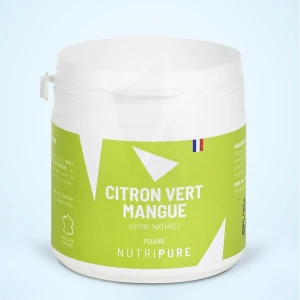 Nutripure Arôme Naturel Citron Vert Mangue Poudre Pot/50g