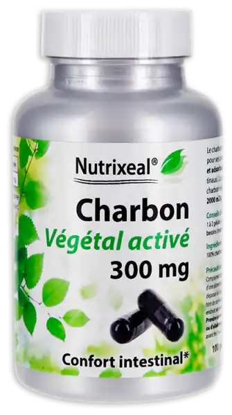 Nutrixeal Charbon Végétal Activé 300mg