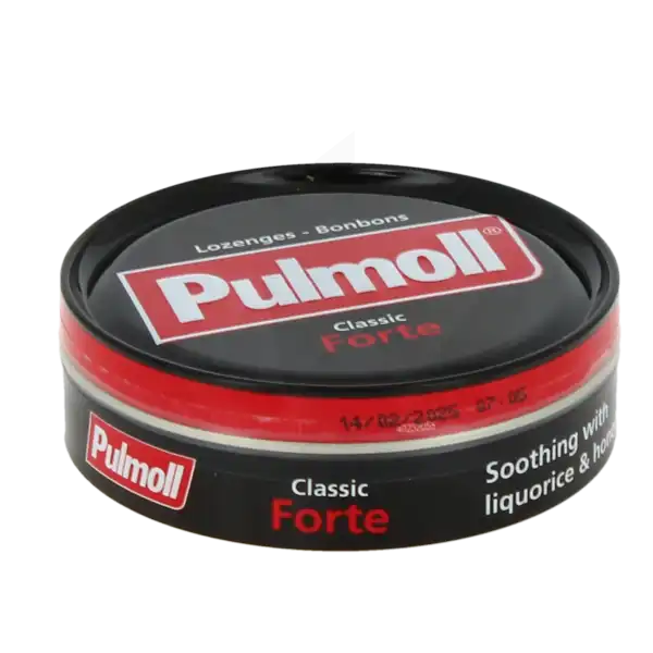 Pulmoll Past Forte Black B Métal/45g