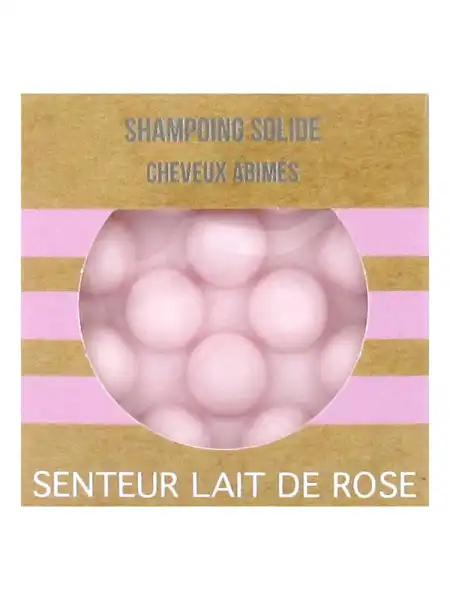 Valdispharm Shampooing Solide Lait De Rose Cheveux Abîmés B/55g