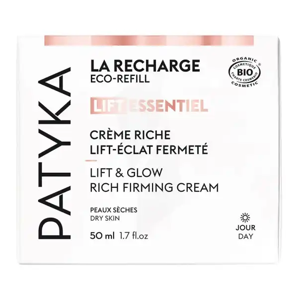 Patyka Lift Essentiel Cr Riche Lift éclat Fermeté Rechge/50ml