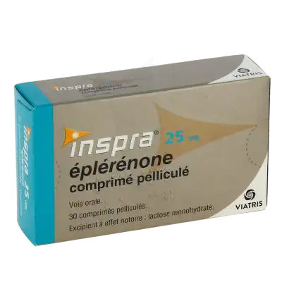 Inspra 25 Mg, Comprimé Pelliculé à STRASBOURG