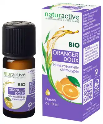 Naturactive Oranger Doux Huile Essentielle Bio (10ml) à VINCENNES
