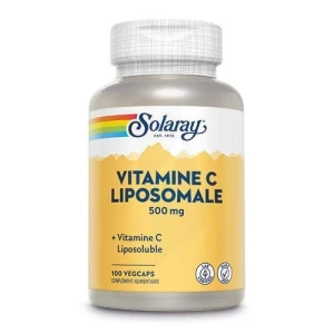 Solaray Vitamine C Liposomale 500mg Capsules Végétales B/100