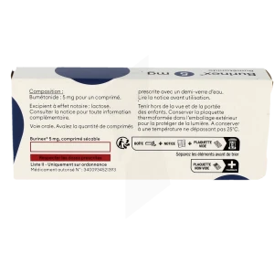 Burinex 5 Mg, Comprimé