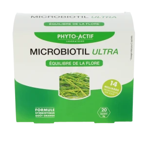 Phyto-actif Microbiotil Ultra Pdr 20sach