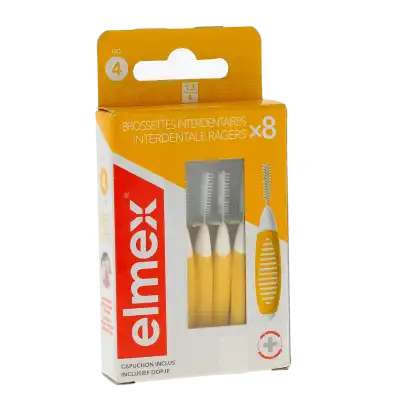 Elmex Brossette Inter-dentaire 1,3mm Boîte De 8 à VILLEFONTAINE