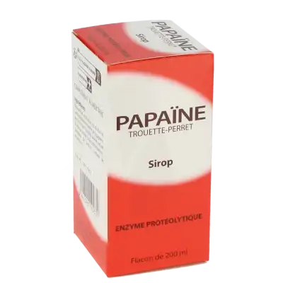 PAPAINE TROUETTE PERRET Sirop digestion ballonnements Fl/200ml