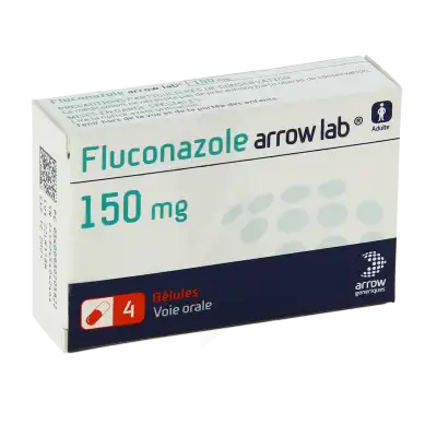 FLUCONAZOLE ARROW LAB 150 mg, gélule