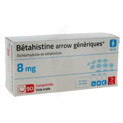 Betahistine Arrow Generiques 8 Mg Cpr Plq/90 à Casteljaloux