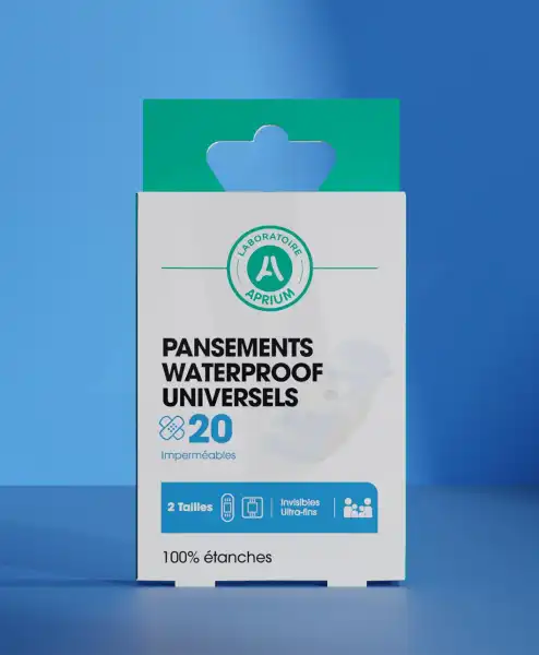 Laboratoire Aprium Pansements Waterproof Universels B/20