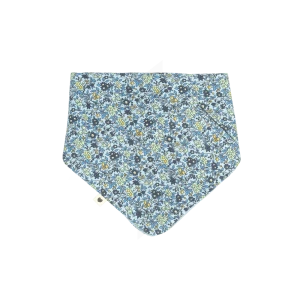 Bandana Bib Chamomile Lawn Baby Blue