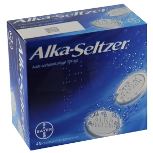 Alka Seltzer 324 Mg, Comprimé Effervescent B/40