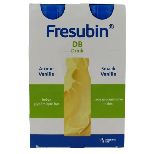 Fresubin Db Drink Nutriment Vanille 4bouteilles/200ml
