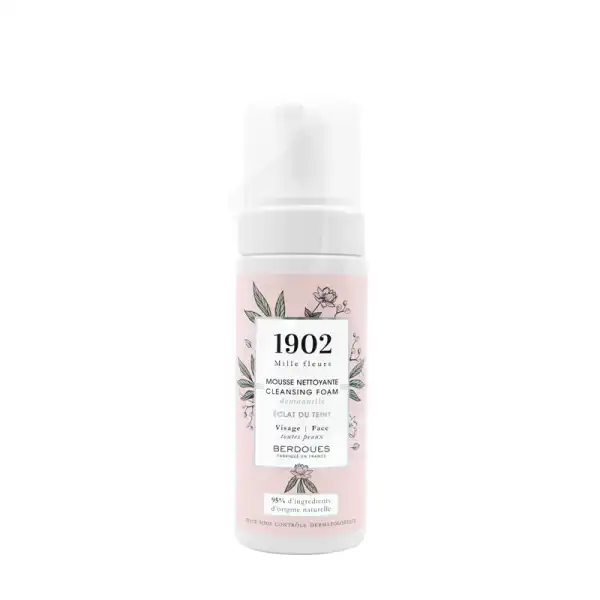 Berdoues 1902 Mille Fleurs Mousse Nettoyante Fl Pompe/150ml