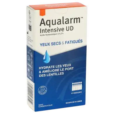 Aqualarm Intensive Ud Solution Ophtalmique 30 Unidoses/0,5ml à NICE