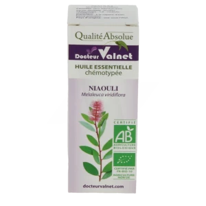 Docteur Valnet Huile Essentielle Bio, Niaouli 10 Ml