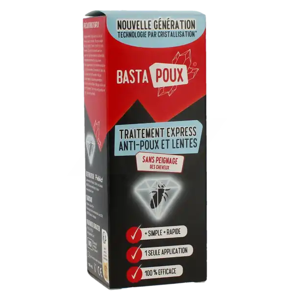 Bastapoux Trait Anti-poux Express Fl/100ml