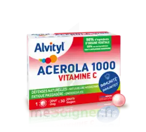 Alvityl Acérola 1000 Vitamine C Comprimés à Croquer 2b/30 à Gourbeyre