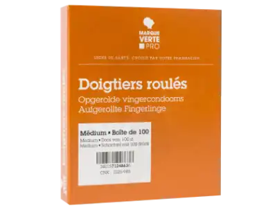 Marque Verte Doigtier Roulé Médium à LE-TOUVET