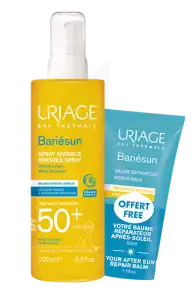 Acheter Uriage Bariésun SPF50+ Spray Invisible Fl/200ml + Baume réparateur T/50ml à CHAMBÉRY