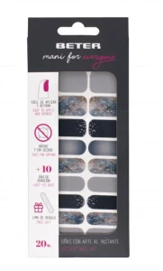 Lcdt Plaques Stickers Ongles "nix"