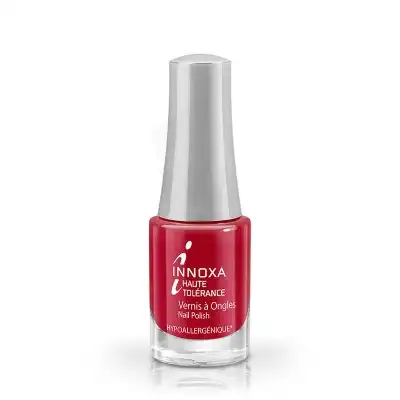 Innoxa Haute Tolérance Vernis à Ongles Rouge Rouge 410 Fl/4,8ml