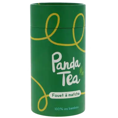Panda Tea Fouet à Matcha En Bambou à SAINT-ROMAIN-DE-COLBOSC