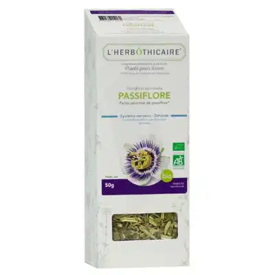 L'Herbothicaire Passiflore Bio Tisane Sachet/50g