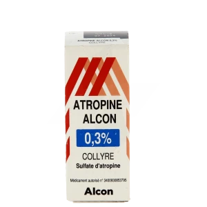 Atropine Alcon 0,3 Pour Cent, Collyre