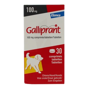 Galliprant 100 Mg Comprimes Pour Chiens, Comprimé