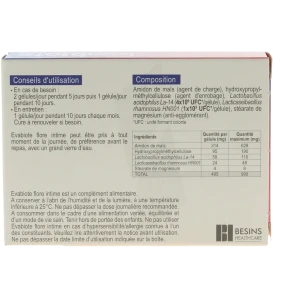 Evabiote Flore Intime Gélules VÉgÉtale Boîte De 20
