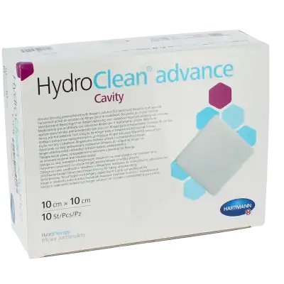 Hydroclean® Advance Cavity Pansement Irrigo-absorbant Carré 10 X 10 Cm à Mimizan