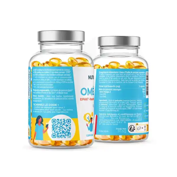 Nutri&co Oméga-3 Gélules B/120