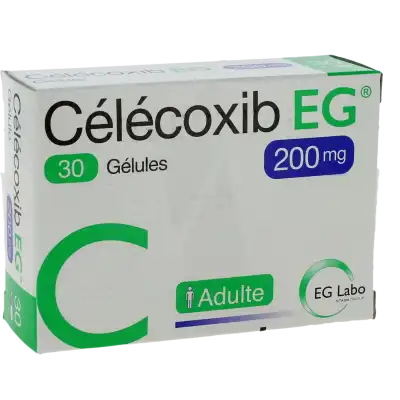 Celecoxib Eg 200 Mg, Gélule à Abbeville