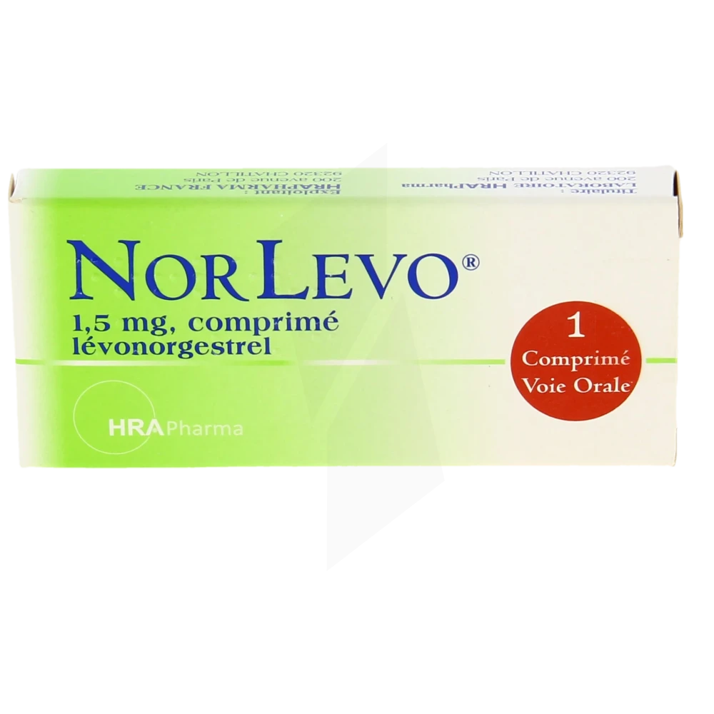 La petite pharmacie de Nanterre - Médicament Norlevo 1,5 Mg ...