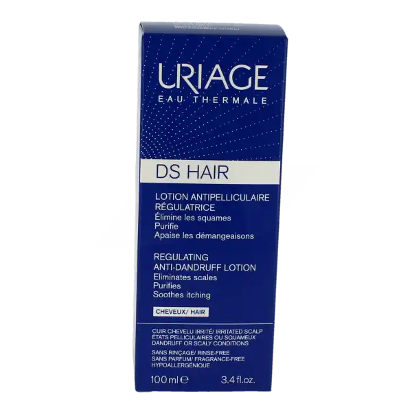 Uriage D.s Lotion Antipelliculaire Régulatrice Fl Pompe/100ml