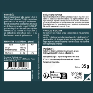 Granions Shilajit 1000mg Gélules B/60
