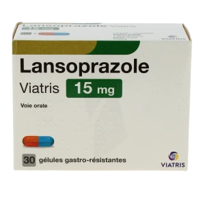 Lansoprazole Viatris 15 Mg, Gélule Gastro-résistante