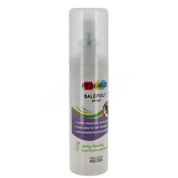 Pédiakid Balepou Solution Antipoux Huiles Essentielles 100ml