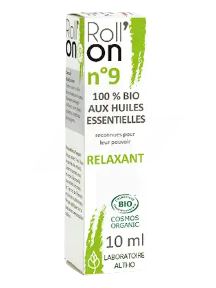 Laboratoire Altho Roll'on N°9 Relaxant 10ml