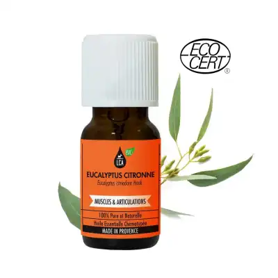 Lca Huile Essentielle D'eucalyptus Citronné Bio 10ml à Eysines