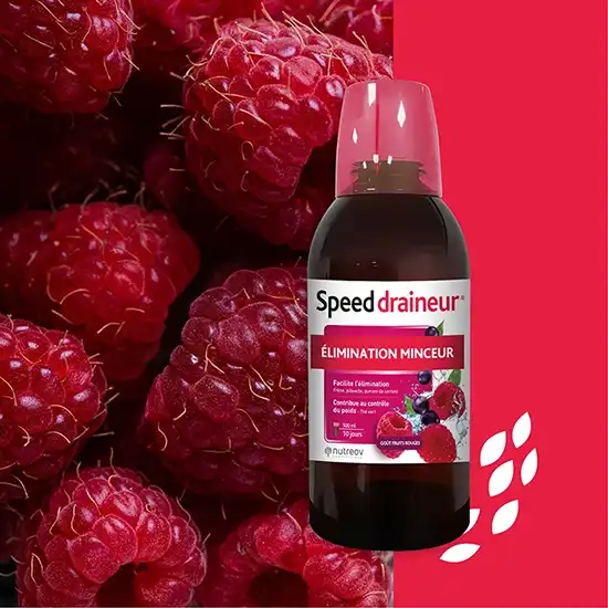 Nutreov Speed Draineur Solution Buvable Fruits Rouges 2fl /280ml