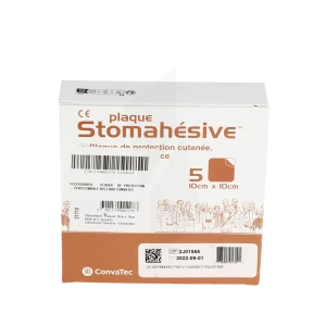 Stomahesive Plaque 10x10cm B/5