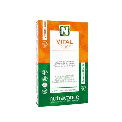 Nutravance Vitalduo Jour Et Nuit Comprimés Lp Boîte De 20 + 20 à MONTPEZAT-SOUS-BAUZON