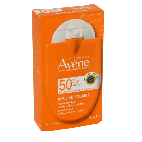 Avène Solaire Réflexe Spf50+ Fluide Famille Toucher Sec Fl/30ml