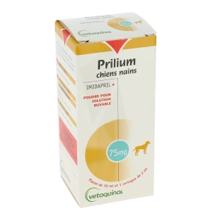 Prilium Chiens Nains, Poudre Pour Solution Buvable