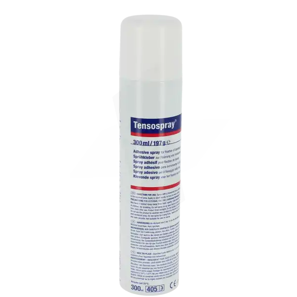 Tensospray Spray Fixation Pansement Et Bande Mousse 300ml