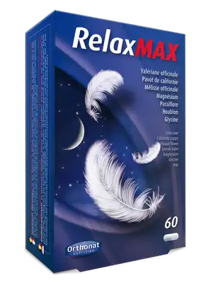 Orthonat Nutrition - Relaxmax - 60 Gélules à Nice